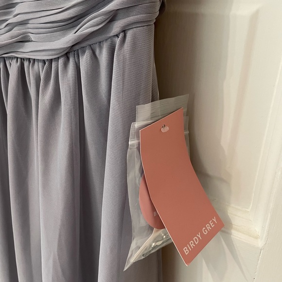 NWT Birdy Grey Chicky Convertible Dress. Silver Mesh. Medium - unaltered - Picture 6 of 10
